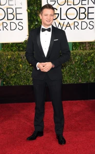 Jeremy Renner 2015 Golden Globes
